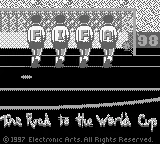 FIFA - Road to World Cup 98 (Europe) (Rev 1) (SGB Enhanced) title screen