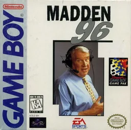 Backdrop artwork for Madden 96 (USA, Europe) (SGB Enhanced)