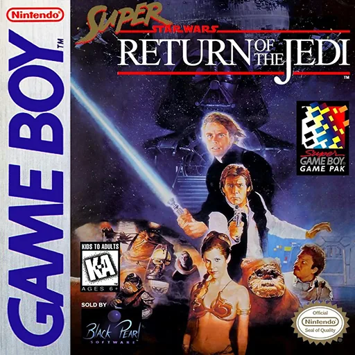 Super Star Wars - Return of the Jedi (USA, Europe) (SGB Enhanced) cover art for Nintendo Game Boy