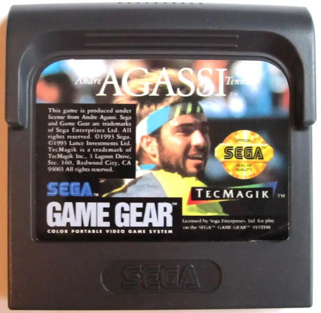 Andre Agassi Tennis cart