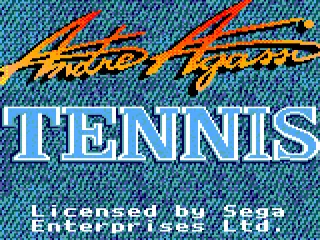 Andre Agassi Tennis screenshot