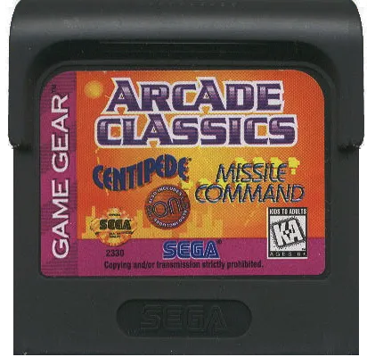Arcade Classics cart