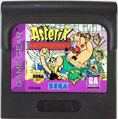Astérix and the Great Rescue cart