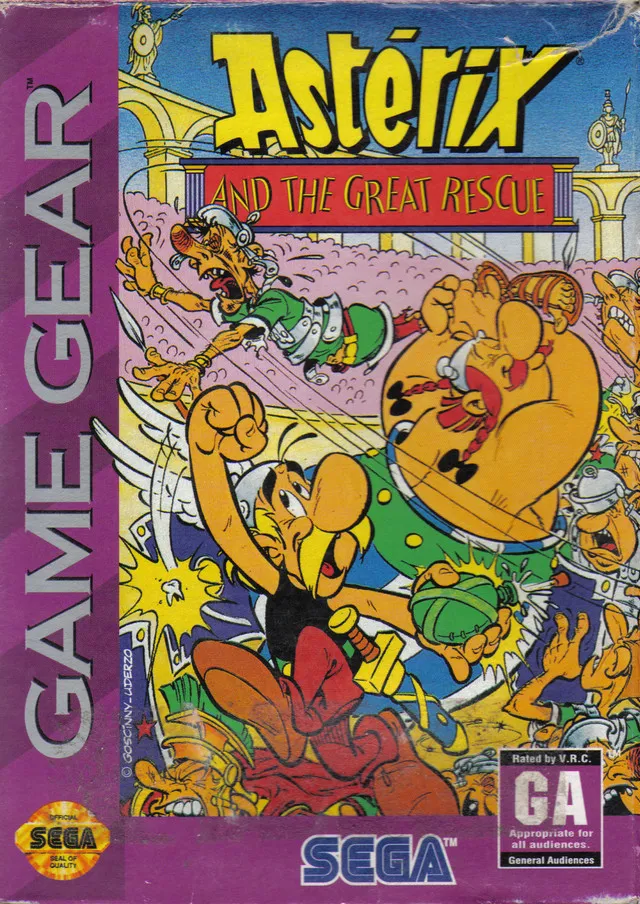 Astérix and the Great Rescue box art