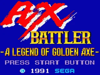 Ax Battler: A Legend of Golden Axe screenshot