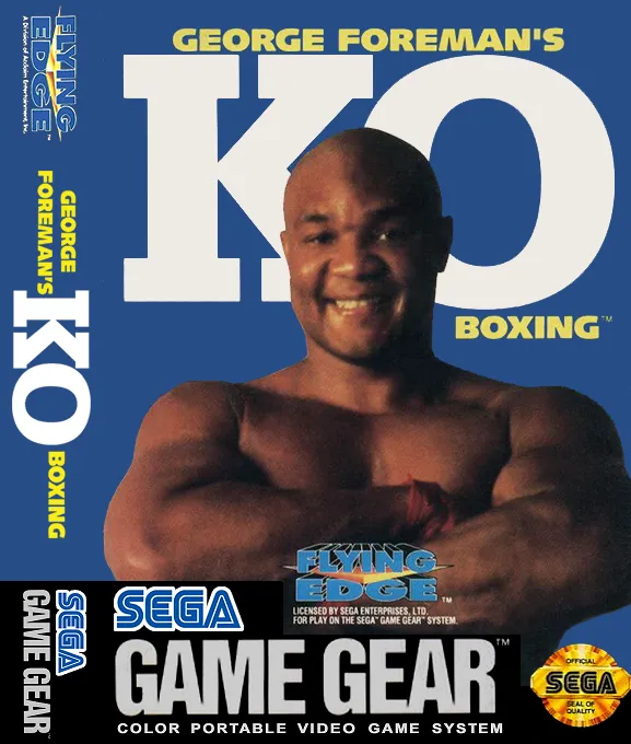 George Foreman's KO Boxing box art