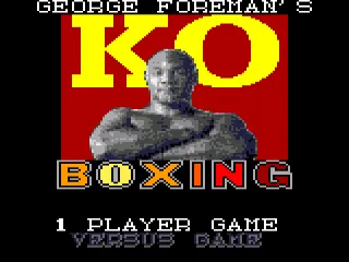 George Foreman's KO Boxing screenshot
