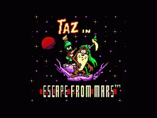 Taz in Escape from Mars screenshot