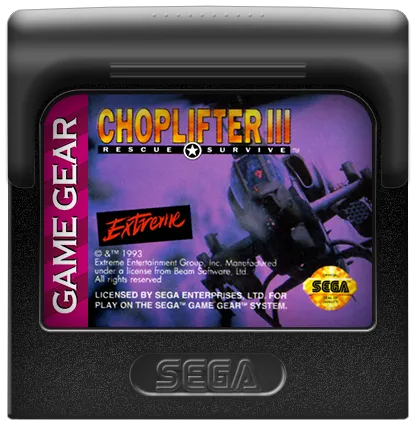 Choplifter III cart