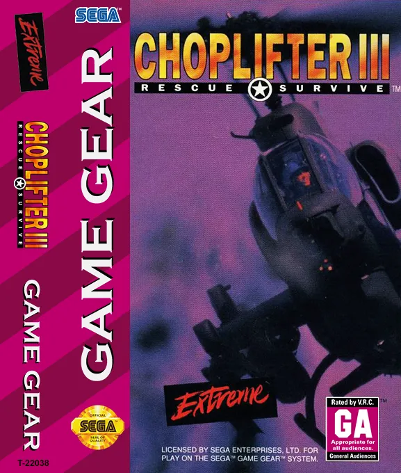 Choplifter III box art