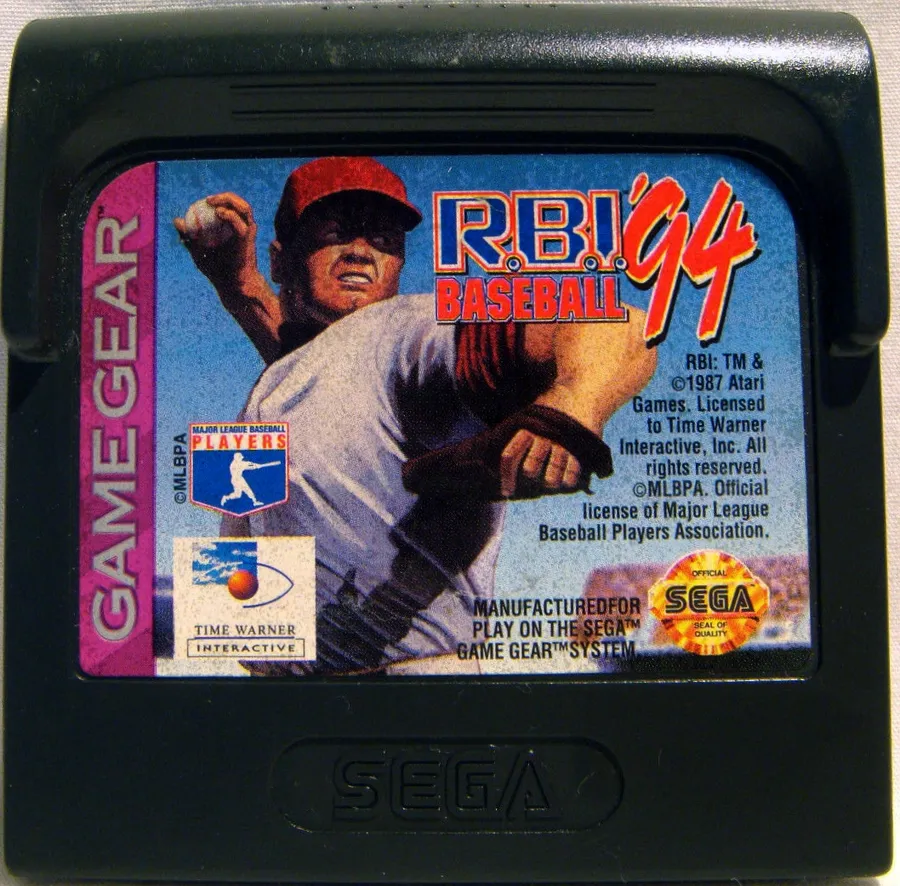 R.B.I. Baseball '94 cart