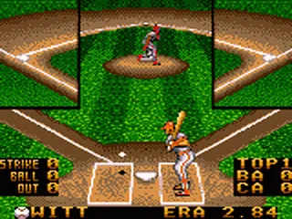 Backdrop artwork for R.B.I. Baseball '94