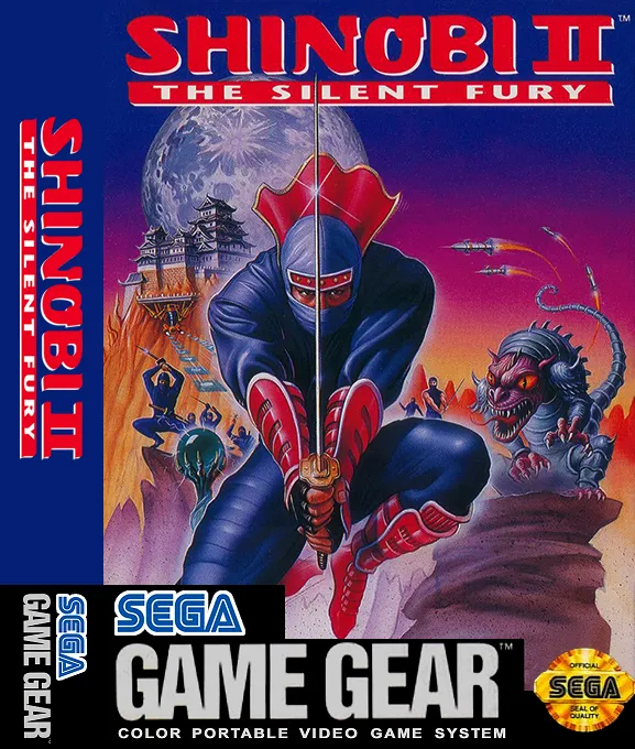 Shinobi II: The Silent Fury box art