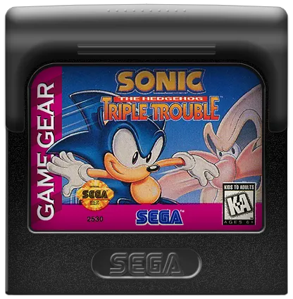 Sonic the Hedgehog: Triple Trouble cart