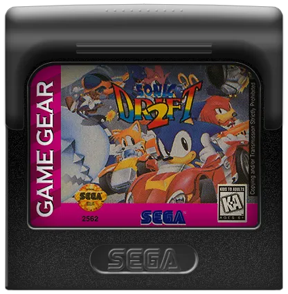 Sonic Drift 2 cart