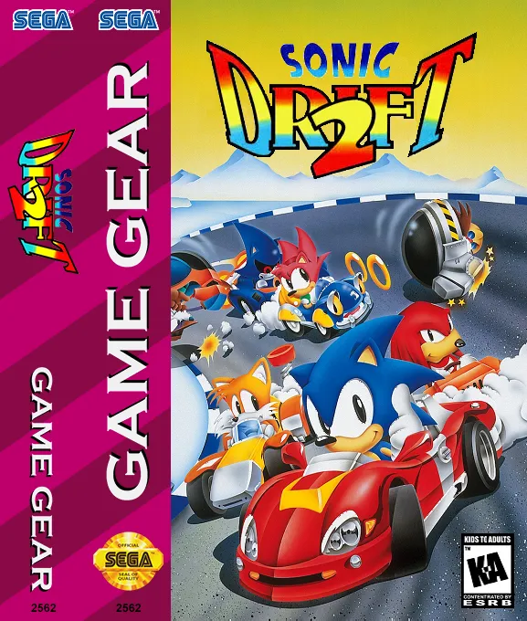 Sonic Drift 2 box art