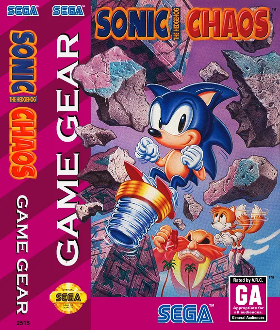 Sonic the Hedgehog Chaos box art