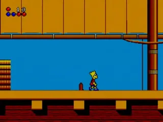 Backdrop artwork for The Simpsons: Bart vs. the World