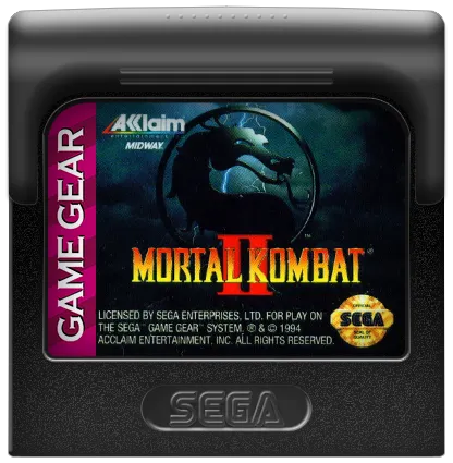 Mortal Kombat II cart