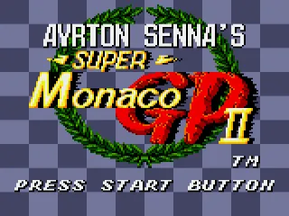 Ayrton Senna's Super Monaco GP II screenshot