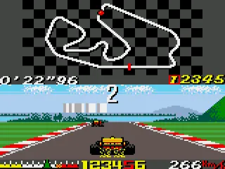 Backdrop artwork for Ayrton Senna's Super Monaco GP II