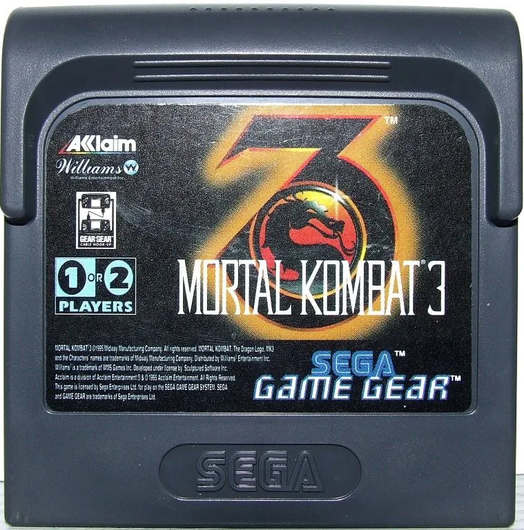 Mortal Kombat 3 cart