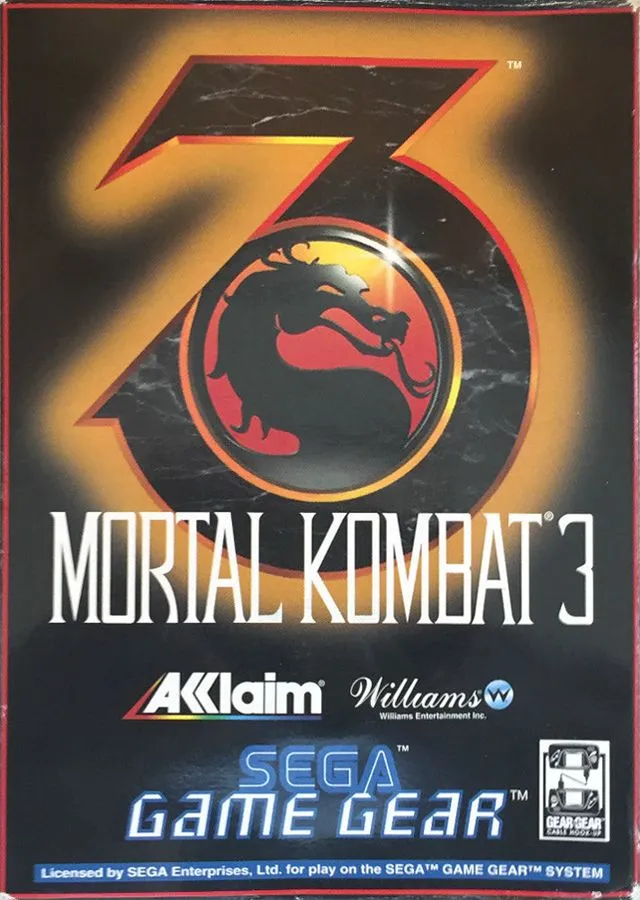 Mortal Kombat 3 box art