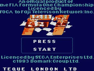 Formula One screenshot