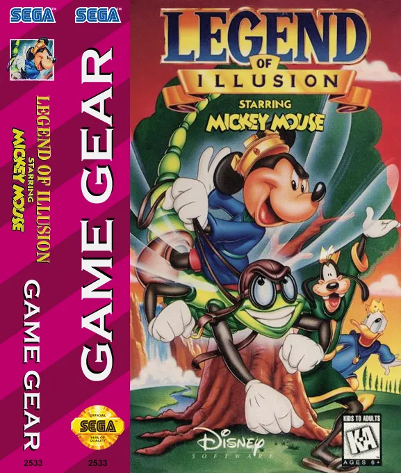 Legend of Illusion Starring Mickey Mouse box art