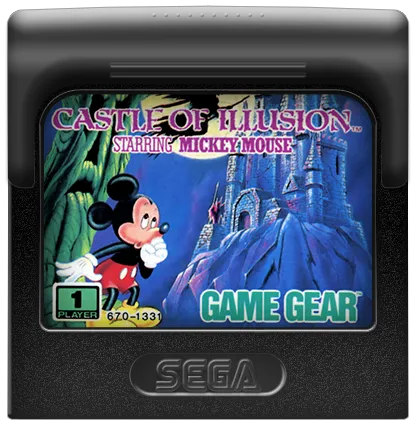 Castle of Illusion Starring Mickey Mouse cart