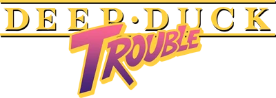 Deep Duck Trouble Starring Donald Duck logo