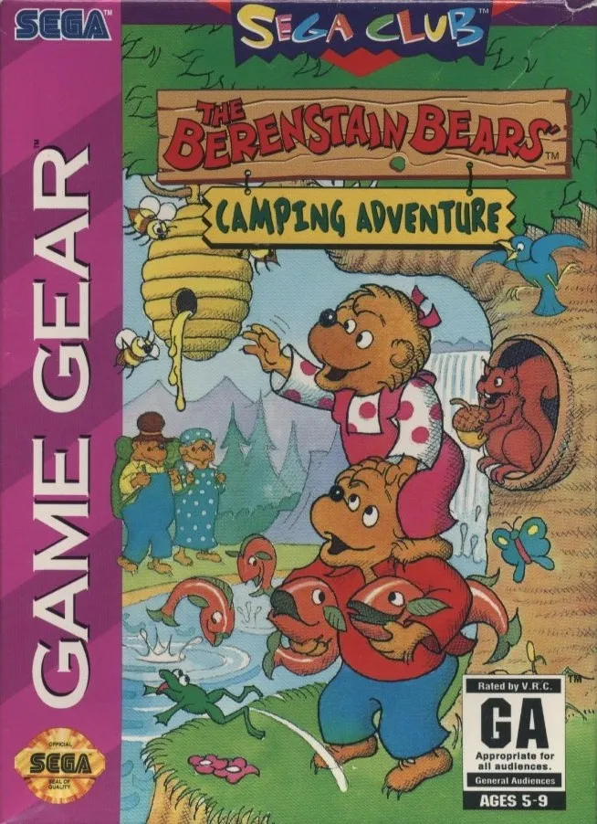 The Berenstain Bears' Camping Adventure box art