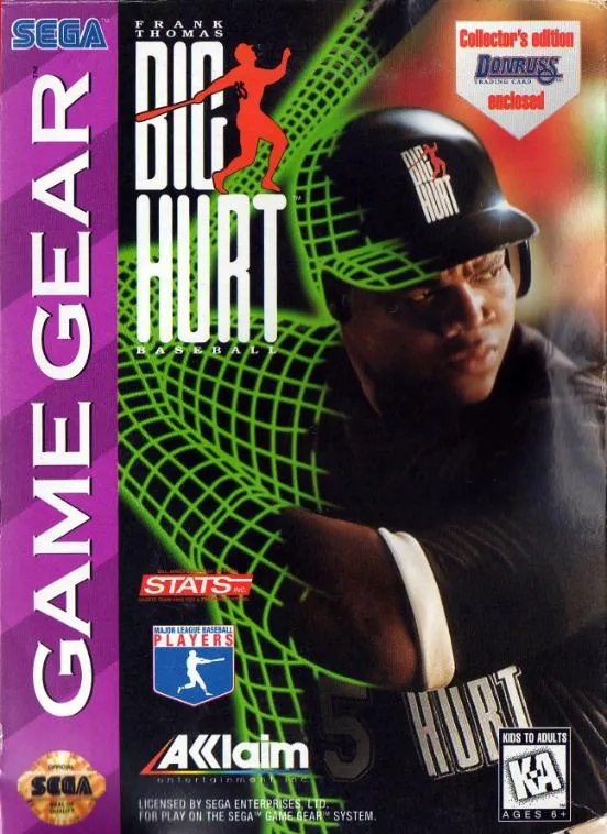 Frank Thomas Big Hurt Baseball box art