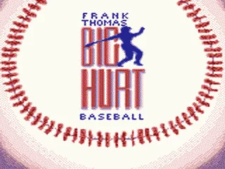 Frank Thomas Big Hurt Baseball screenshot