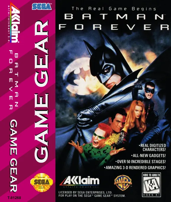 Batman Forever box art