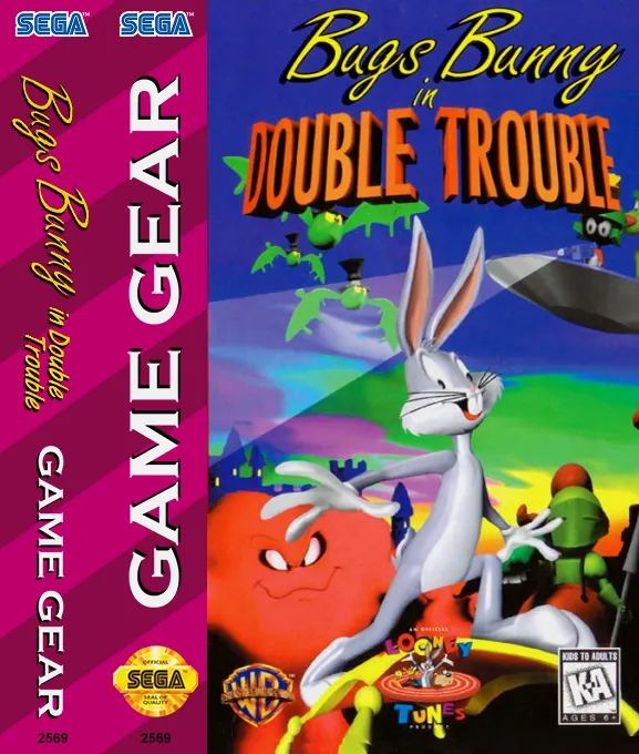 Bugs Bunny in Double Trouble box art