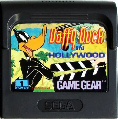 Daffy Duck in Hollywood cart