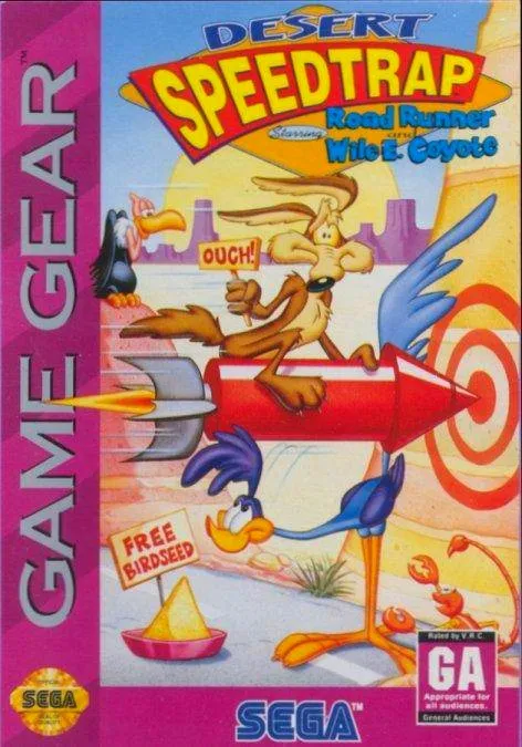 Desert Speedtrap starring Road Runner and Wile E. Coyote box art