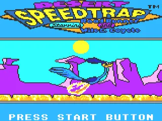 Desert Speedtrap starring Road Runner and Wile E. Coyote screenshot