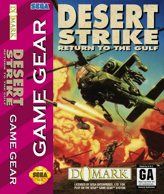 Desert Strike: Return to the Gulf box art