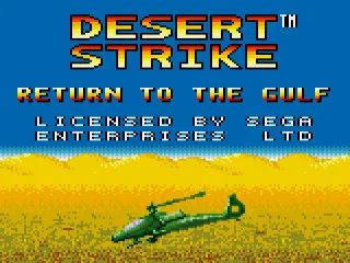Desert Strike: Return to the Gulf screenshot