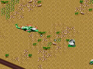 Backdrop artwork for Desert Strike: Return to the Gulf