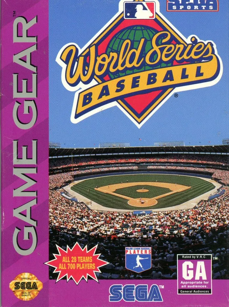 World Series Baseball box art