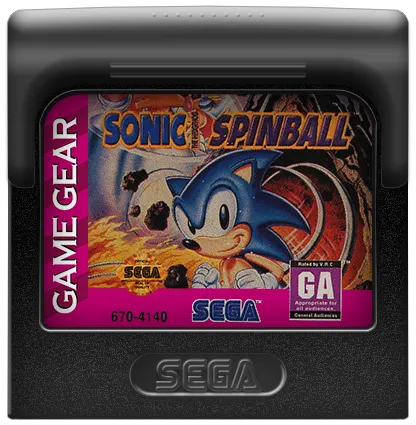 Sonic Spinball cart