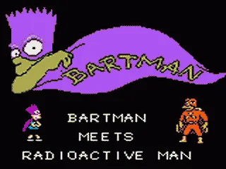 The Simpsons: Bartman Meets Radioactive Man screenshot
