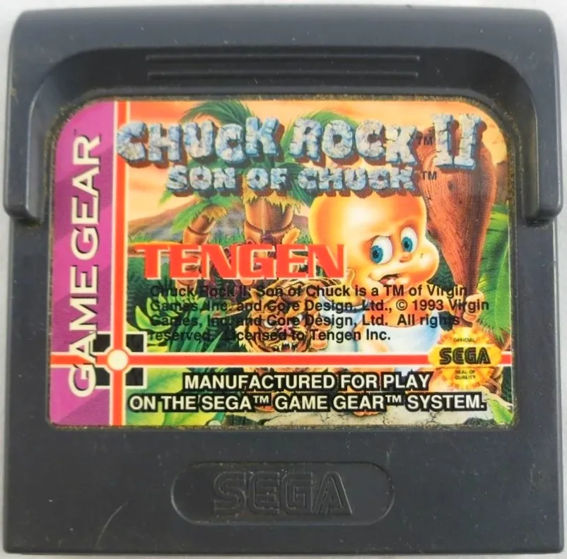Chuck Rock II: Son of Chuck cart
