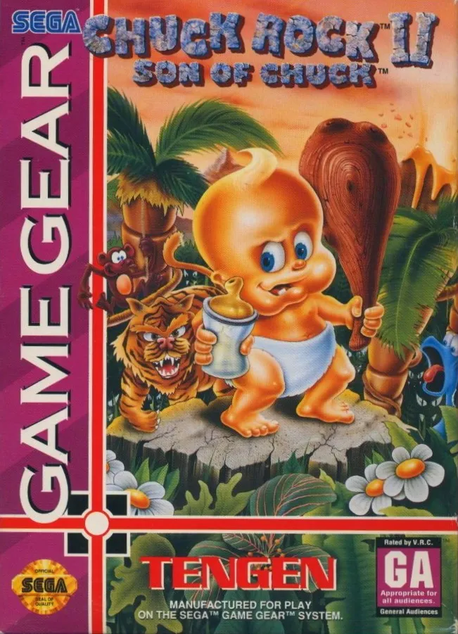 Chuck Rock II: Son of Chuck box art