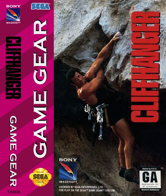 Cliffhanger box art