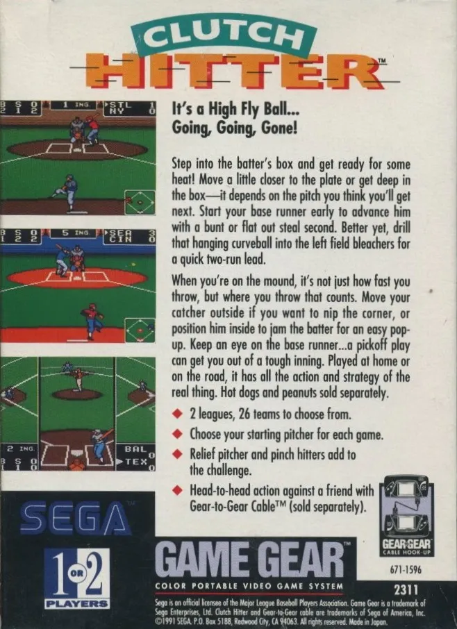 Clutch Hitter box back