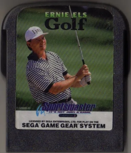 Ernie Els Golf cart
